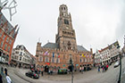 Brugia (Brugge). Belfort (dzwonnica) stoi przy głównym placu miasta, Markt. - foto: wnieznane.pl