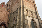 Brugia (Brugge). Wieża katedry Sint-Salvatorskathedraal. - foto: wnieznane.pl