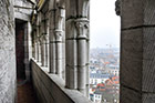 Gandawa (Gent). Mała galeria widokowa na szczycie dzwonnicy (Belfort en Lakenhalle). - foto: wnieznane.pl