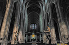 Gandawa (Gent). Wnętrze katedry (Sint Baafskathedraal). - foto: wnieznane.pl