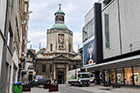 Bruksela. Kościół Notre Dame du Finistere, położony niedaleko Place des Martyrs. - foto: wnieznane.pl