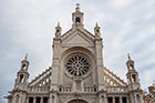 Bruksela. Fasada kościoła Eglise Sainte-Catherine. - foto: wnieznane.pl