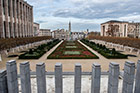 Bruksela. Widok na miasto ze wzgórza Mont des Arts. - foto: wnieznane.pl