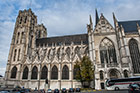 Bruksela. Cathedrale des Saints Michel et Gudule. - foto: wnieznane.pl