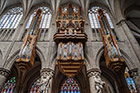 Bruksela. Organy w Cathedrale des Saints Michel et Gudule. - foto: wnieznane.pl
