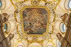 Madryt. Efektowny sufit w pałacu królewskim (Palacio Real). - foto: wnieznane.pl