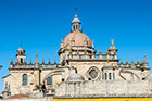 Jerez de la Frontera. Widok na katedrę miejską (Catedral de Jerez). - foto: wnieznane.pl