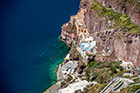 Santorini. Widok na stary port w Firze. - foto: wnieznane.pl