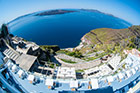 Santorini. Schody prowadzące do starego portu w Firze. - foto: wnieznane.pl