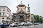 Bergamo. Citta Bassa (Dolne Miasto). Kościół Santa Maria Immacolata delle Grazie. - foto: wnieznane.pl Bergamo. Citta Bassa (Dolne Miasto). Kościół Santa Maria Immacolata delle Grazie. - foto: wnieznane.pl