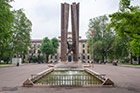 Bergamo. Piazzale degli Alpini w Citta Bassa (Dolnym Mieście). - foto: wnieznane.pl Bergamo. Piazzale degli Alpini w Citta Bassa (Dolnym Mieście). - foto: wnieznane.pl