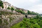 Bergamo. Fragment murów miejskich przy Porta San Alessandro. - foto: wnieznane.pl