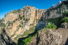 Ronda. Widok na Puente Nuevo i wąwóz El Tajo. - foto: wnieznane.pl