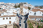 Ronda. Widok na Puente Viejo i Puente San Miguel. - foto: wnieznane.pl