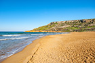 Gozo. Ramla Bay. Jedna z najpiękniejszych plaż na wyspie. - foto: wnieznane.pl