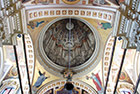 Gozo. Victoria. Malowana "kopuła" we wnętrzach katedry Wniebowzięcia NMP. - foto: wnieznane.pl