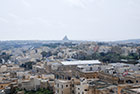 Gozo. Victoria. Kościół św. Jana Chrzciciela w Xewkiji widziany z cytadeli w Victorii. - foto: wnieznane.pl