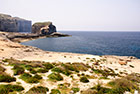 Gozo. Azure Window. W pobliżu znajduje się Fungus Rock. - foto: wnieznane.pl