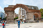 Saloniki. Łuk Triumfalny Galeriusza. - foto: wnieznane.pl