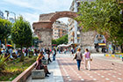 Saloniki. Łuk Triumfalny Galeriusza. - foto: wnieznane.pl