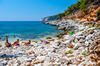 Thassos. Malownicza i kameralna plaża Skidia. - foto: wnieznane.pl Thassos. Malownicza i kameralna plaża Skidia. - foto: wnieznane.pl
