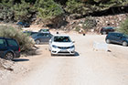 Thassos. Przy plaży Saliara bardzo trudno znaleźć miejsce do zaparkowania. - foto: wnieznane.pl