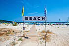 Thassos. Jedno z wejść na piaszczystą plażę Golden Beach. - foto: wnieznane.pl Thassos. Jedno z wejść na piaszczystą plażę Golden Beach. - foto: wnieznane.pl