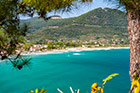 Thassos. Widok na Golden Beach. - foto: wnieznane.pl Thassos. Widok na Golden Beach. - foto: wnieznane.pl