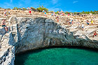 Thassos. Giola - naturalny morski basen. - foto: wnieznane.pl