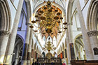 Haarlem. We wnętrzu Grote Kerk (Kościół św. Bawona). - foto: wnieznane.pl