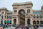 Mediolan. Galleria Vittorio Emanuele II. - foto: wnieznane.pl