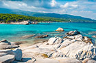 Chalkidiki. Wspaniała Orange Beach na półwyspie Sithonia. - foto: wnieznane.pl