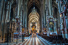 Wiedeń. Wnętrze Katedry św. Szczepana. - foto: wnieznane.pl Wiedeń. Wnętrze Katedry św. Szczepana. - foto: wnieznane.pl