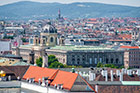 Wiedeń. Panorama miasta widziana z wieży Katedry św. Szczepana. - foto: wnieznane.pl