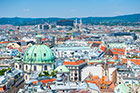 Wiedeń. Panorama miasta widziana z wieży Katedry św. Szczepana. - foto: wnieznane.pl