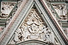Florencja. Detale architektoniczne Katedry Santa Maria del Fiore. - foto: wnieznane.pl