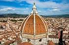 Florencja. Kopuła Katedry Santa Maria del Fiore. - foto: wnieznane.pl