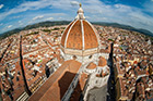 Florencja. Widok na Florencję z Campanile di Giotto. - foto: wnieznane.pl