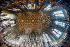 Edynburg. We wnętrzu St Giles' Cathedral - Thistle Chapel. - foto: wnieznane.pl