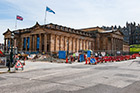 Edynburg. Scottish National Gallery przy Princes Street Gardens. - foto: wnieznane.pl