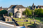 Edynburg. Cmentarz Canongate Kirkyard i kościół Canongate Kirk. - foto: wnieznane.pl