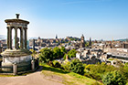 Edynburg. Widok na miasto ze wzgórza Calton Hill. - foto: wnieznane.pl