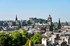 Edynburg. Widok na miasto z Zamku w Edynburgu (Edinburgh Castle). - foto: wnieznane.pl