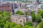 Edynburg. Panorama miasta widziana z Zamku (Edinburgh Castle). - foto: wnieznane.pl