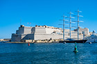 Malta. Birgu. Fort św. Anioła widziany z L-Isla. - foto: wnieznane.pl Malta. Birgu. Fort św. Anioła widziany z L-Isla. - foto: wnieznane.pl