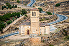 Segowia. Położony za murami miasta kościół Iglesia de la Vera Cruz. - foto: wnieznane.pl