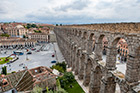 Segowia. Rzut okiem na miasto i akwedukt z tarasu widokowego. - foto: wnieznane.pl