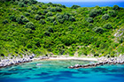 Korfu. Plaże Porto Timoni niedaleko Afionas. - foto: wnieznane.pl
