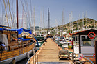 Bodrum. Port i marina są bardzo rozległe. - foto: wnieznane.pl