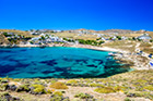 Mykonos. W głębi plaża Agia Anna. - foto: wnieznane.pl